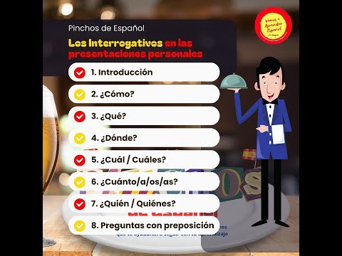 Pinchos de Español 76: Los interrogativos (presentaciones personales)