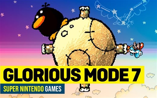 最能体现"MODE 7"惊人表现的20个超级任天堂游戏