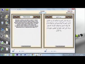 Kuranı Kerim Türkçe Meali ve Arapça sesli programını bedava indir