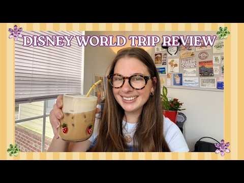 Walt Disney World Trip Review | Full Review and Haul of What We Did in WDW 🍿🩵🎨🎠🫧✨