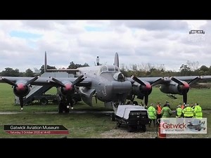 Gatwick Aviation Museum - Avro Shackleton Engine Start & Run-Up