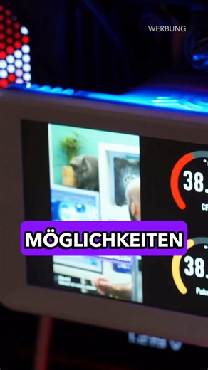 Auf meiner Wasserkühlung läuft YouTube #gamingpc #pcbuilding #corsair