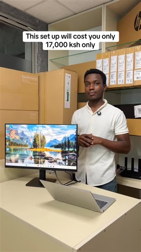 💻 Samsung Essential Monitor S3 (S30GD Series) Sizes: 22” at only 15K / 24” at only 17 K / 27” at only 19,000 ksh only Resolution: Full HD (1920 × 1080) Panel Type: IPS Refresh Rate: 100Hz Response Time: 5ms Aspect Ratio: 16:9 Brightness: 250 nits Contrast Ratio: 1000:1 Viewing Angle: 178° (H/V) Game Mode: Yes Eye Saver Mode: Yes Flicker-Free: Yes Ports: HDMI, VGA VESA Mount: 75×75 mm Power: 20–30W (typical) Color: Black 📞0713869018 call or WhatsApp 📍Nairobi CBD Biashara street Laxmi plaza (Pr