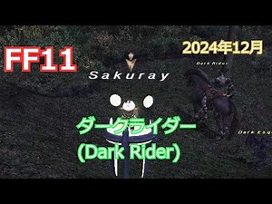 【FF11】ダークライダー（Dark Rider）【超レアNM】