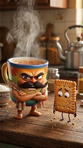 YEH KYAAAA KAHA CHAAIII NE BISCUIT SEEEE??????????????