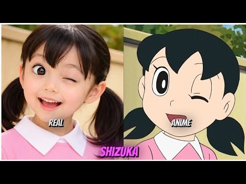 Doraemon all character in real life ( real character Doraemon ) 🤯