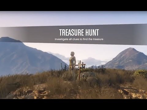 GTA5 Treasure Huner Easy (The Cross Clue) Straight to the point.