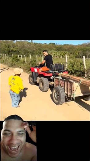 LEÔNCIO ACELEROU DEMAIS E PILILIU SAIU VOANDO DO QUADRICICLO 🤣 😂😂😂😂😂😂😂