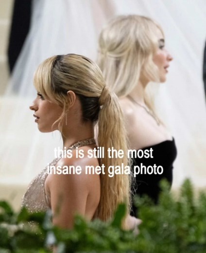 love triangle #camilacabello #sabrinacarpenter #metgala taste/coincidence & june gloom