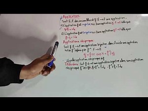 Applications : réciproques, applications identite (bijection) partie 3