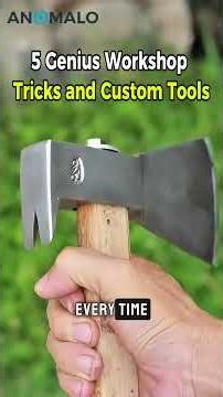 5 Genius Workshop Tricks and Custom Tools You MUST Build 🛠️🤯 #DIY #lifehacksforsuccess
