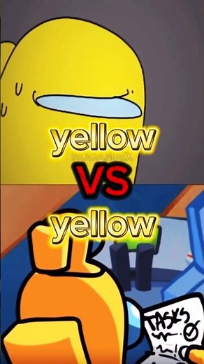 yellow VS yellow#rodamrix#fnf VS imposter#among us animation#among us#fnf# imposter V4