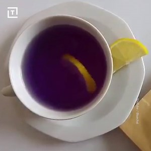 This tea changes color like a mood ring. | Thrillist