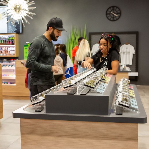 Cannabis Dispensary Displays and Cabinets - Bud Bar Displays®