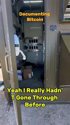 Custom Shipping Containers Filled with Bitcoin Miners | The New Mexico Desert #bitcoin