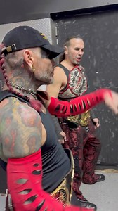 The HOG Tag Team Champions, The Hardy Boyz, make their entrance at #WinterWarfare to a massive reaction from the NYC crowd. #MattHardy #JeffHardy | Jeff Hardy - The Charismatic Enigma