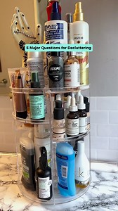 Decluttering can be a difficult task and can cause basic cleaning to feel overwhelming. These are my 5 best tips to use when going through your items, of course after the typical ‘is this broken/expired’. | Not the Worst Cleaner