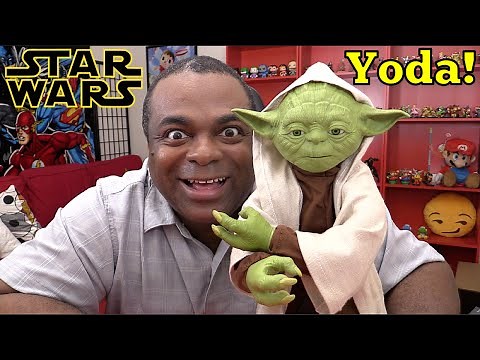 UNBOXING: LEGENDARY YODA! [Fully Interactive] - Spin Master
