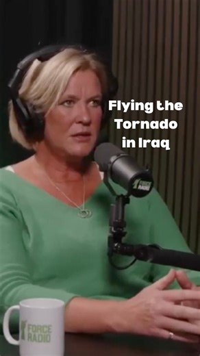 The moment I took the Tornado into the no-fly zone over Iraq To watch the full video check out the podcast on @forcemediahq tv with @bigphilcampion #raf #royalairforce #topgun #topgunmaverick #tomcruise #fighterpilot #tornadogr4 #womeninaviation #femalepilot #fastjet #bomberpilot #inspirationalwomen #inspirationalspeaker #motivationalspeaker #anofficernotagentleman #mandyhickson #mandyhicksonspeaker #aircadets #femaleveteran #anofficerandhergentleman #RoyalNavy | Mandy Hickson