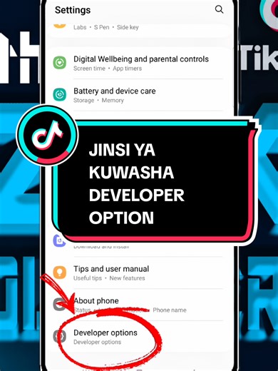 Replying to @man.hamsoWengi mliuliza, nimeamua kuwajibu! ✅ Hivi ndivyo unavyoingia kwenye Developer Option bila kupoteza muda. Save video hii sasa hivi maana utaihitaji baadae! 💾🔥 #phililancertechlab #developeroptions #Tanzania #fyppppppppppppppppppppppp #phonetricks