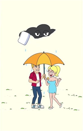 “Angry Cloud Ruins Their Romantic Moment! 😂🌧️”“When the Weather Gets Jealous… Watch This! 😳☁️”