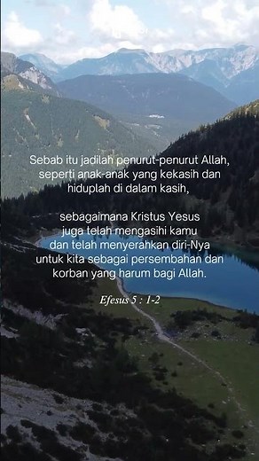 KASIH KRISTUS BUKAN CUMA UNTUK DINIKMATI SENDIRI - Ayat Alkitab Efesus 5:1-2 | Renungan Kristen GKDI