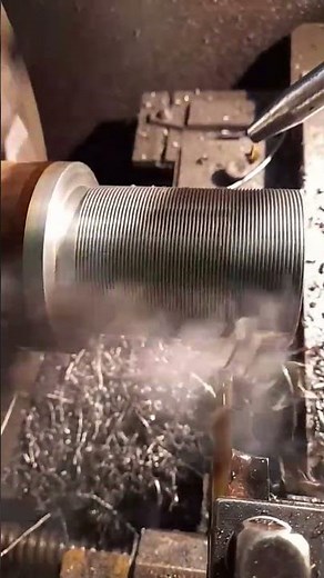 Single point threading on the lathe | M2 pitch #threadcutting