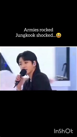 He was singing the clean version but army's singing the explicit version..😆#bts#btsmember#jungkook
