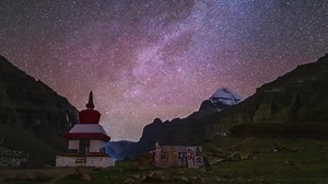 “It’s my greatest honor to capture the night sky above Mount Kailash, known as the center of the world…” -Jeff Dai #MyKailash #KailashDarshan | Isha Sacred Walks