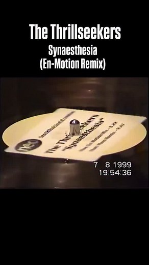 Throwback to Trance Heaven...1999 ⁠ There are moments in dance music history that feel like pure magic — and this is one of them. In this rare clip, we see Paul van Dyk delivering an unforgettable set at Café Mambo Ibiza, dropping none other than The Thrillseekers – Synaesthesia (En-Motion Remix). ⁠ Released in 1999, this remix elevated an already iconic track into full euphoric flight — lush pads, soaring melodies, and that unmistakable emotional pull that defined the golden era of trance. ⁠ Wh