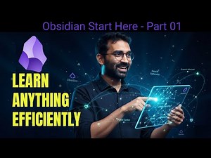 Obsidian Start Here – Learn note-taking & connection-making step by step | Part 01
