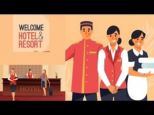 À la réception d’un hôtel en France - At the Hotel Reception in France (Conversation Delf A2 junior)