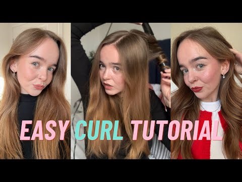 How to Use a Curling Wand for Beginners | Easy Ringlet Curls That Actually Last