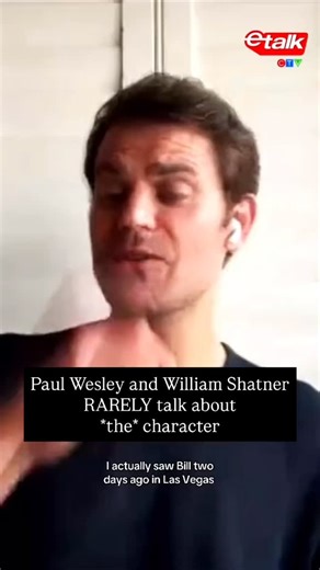 5.9K views · 560 reactions | Paul Wesley says his convos with William Shatner usually go beyond Captain Kirk!  However, the ‘Star Trek’ actor says he’s always open to receive character notes from “the GOAT”. The first 8 episode of ‘Star Trek: Strange New Worlds’ season 3 are now streaming on Paramount+!  #PaulWesley #WilliamShatner #StarTrek #StarTrekStrangeNewWorlds #CaptainKirk #StrangeNewWorlds #Interview @paulwesley @williamshatner | etalk | Facebook