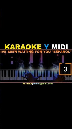 karaoke abba - ive been waiting for you (español) midi #karaokeymidi