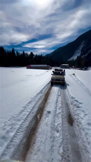 Driving Through a Snow Paradise ❄️ Kumrat Valley Winter Magic 4K