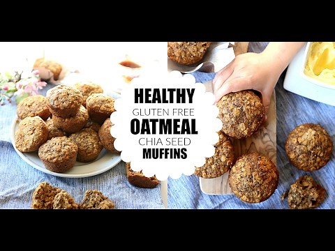 Healthy Oatmeal Muffins Recipe