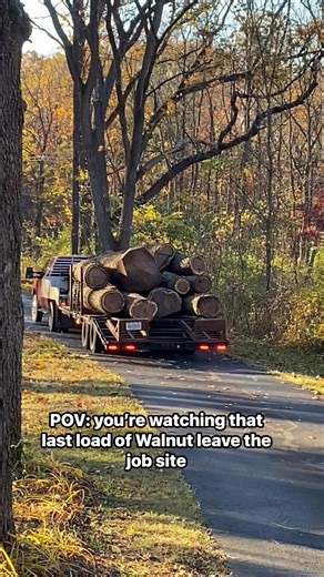 36K views · 347 reactions | Loggers enjoy watching that last load leave the job site. Elkins Hardwoods - Michigan Loggers #MichiganTreeService #bluecollarboys | Elkins Hardwoods | Facebook