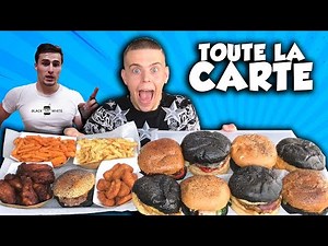 JE MANGE TOUTE LA CARTE DU RESTO D'IBRA TV !!