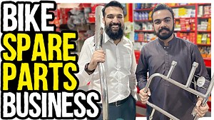 129K views · 3.8K reactions | How to Run Bike Spare Parts Shop | Investment & Profit Details | Evergreen Business | Azad Chaiwala | Facebook