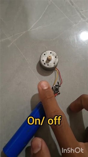 How a Switch Controls a Motor ⚙️ | Simple Demo