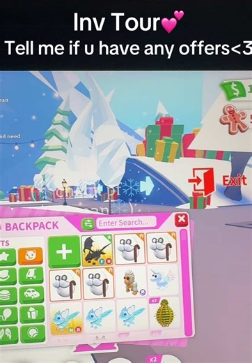 My inv Tour!! #adoptme #viral #roblox #shadowdragon