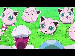 A Group Of Jigglypuff In The Sun And Moon Anime