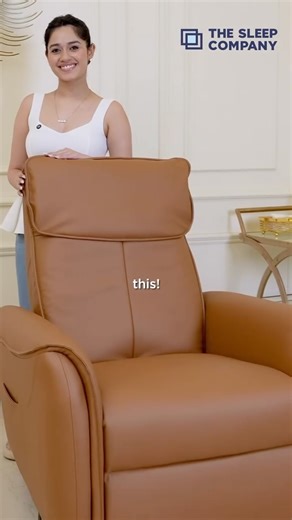 Jannat Zubair Rahmani on Instagram: "Recline, relax, recharge! 💆‍♀ The Luxe Recliner Sofa by The Sleep Company is the perfect spot to unwind. With patented SmartGRID®️ Technology, it wraps you in comfort like nothing else. Visit your nearest store and experience it for yourself! #TheSleepCompany #LuxeReclinerSofa #SmartGRID #SoComfyYoullFallAsleep #TSC"