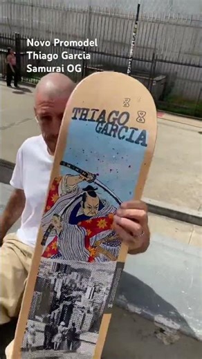 Novo Promodel Thiago Garcia Samurai OG ⌛️ Disponível em nossa Loja Online e Skateshops.