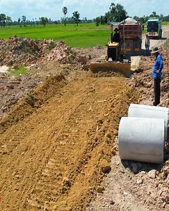 2K views · 47 reactions | Breaking Ground: Mini Dozer Tackles New Village Project | Bulldozer Cambodia | Facebook