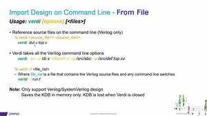 【席老师】Verdi基础培训第4节---如何产生verdi kdb和import