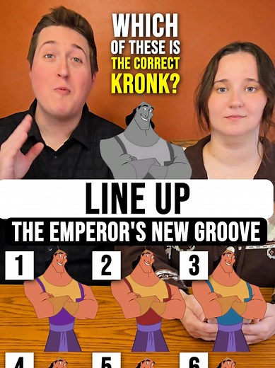 How Well do You Know The Emperor’s New Groove? 🤔 Disney Line Up 🎬 #emperorsnewgroove #kronk #yzma #disney #creatorsearchinsights