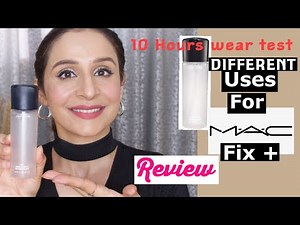 How to Use Mac Prep+Prime original Fix Plus in 8 Different ways || Review || Wear test || By Monika