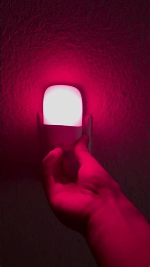 670nm Red Night Lights (2-Pack) — Auto Dusk-to-Dawn LED Plug-In 🌙🔴 #home #amazonfinds #lighting